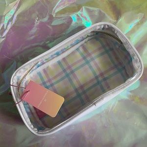 STONEY CLOVER LANE X TARGET GINGHAM POUCH NWT